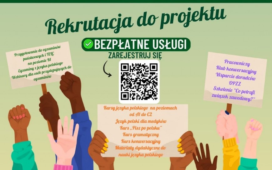 „Wyrazy sprawczości”. Bezpłatne wsparcie językowe i prawne dla cudzoziemców w Polsce