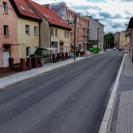 powiększ zdjęcie: Trwa modernizacja ul. Działkowej. Sprawdź postępy prac