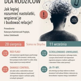 Warsztaty dla rodziców. Jak lepiej rozumieć nastolatki, wspierać je i budować relacje?
