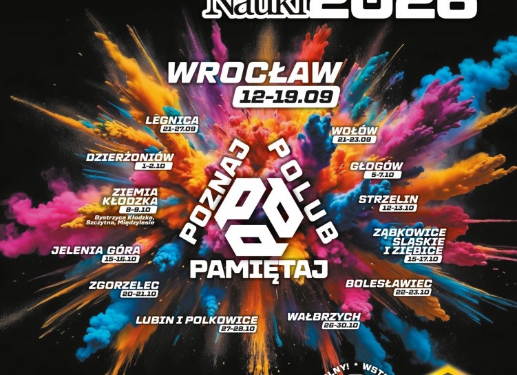 29. Dolnośląski Festiwal Nauki: „Poznaj, polub, pamiętaj!”