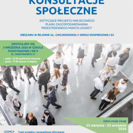Weź udział w konsultacjach społecznych  dot. obszaru w rejonie ul. Chojnowskiej i S3