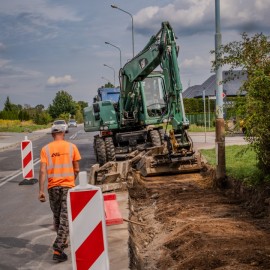 powiększ zdjęcie: Trwa remont ul. Nowodworskiej