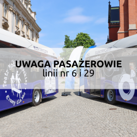 Zmiana organizacji ruchu - wyłączenie przystanków