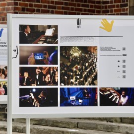 powiększ zdjęcie: 40. Legnickie Conversatorium Organowe wyszło w plener