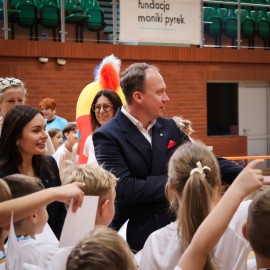 powiększ zdjęcie: Monika Pyrek Camp w Legnicy.