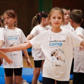 powiększ zdjęcie: Monika Pyrek Camp w Legnicy.