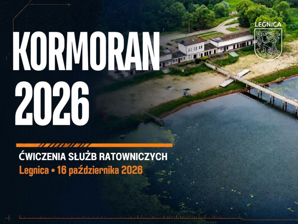 Zintegrowane ćwiczenia ratownicze „Kormoran 2026” w Legnicy
