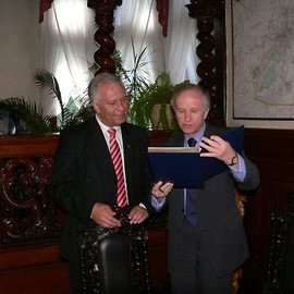 Były Wicepremier i Minister Finansów Grzegorz Kołodko z wizytą w Legnicy