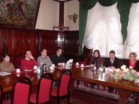 Francuscy studenci odwiedzili Ratusz