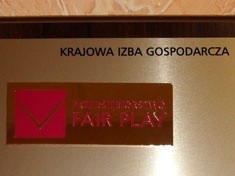 Brązowy Laur „Przedsiębiorstwo Fair Play” dla LPGK