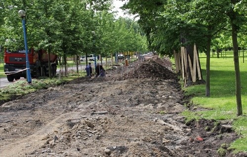 Aleja Orła Białego już w przebudowie