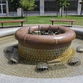 Fontanna to nie miejsce na chusteczki higieniczne