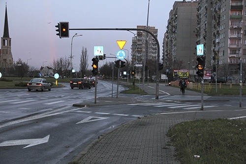 Awaria sygnalizacji świetlnej na Piekarach