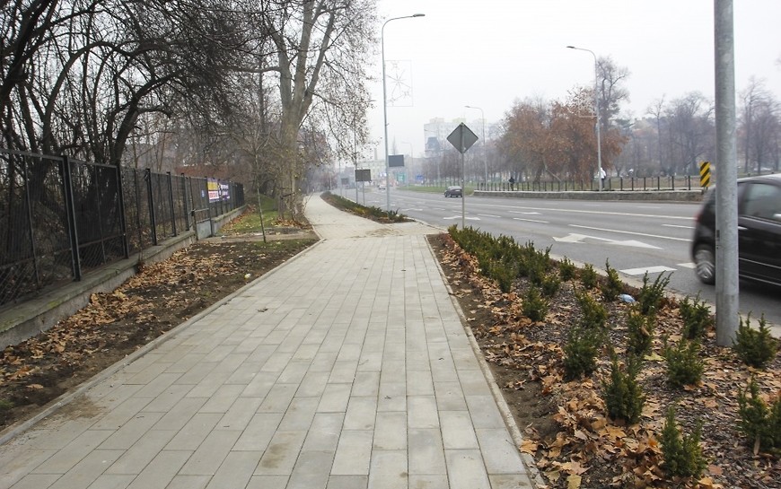 Coraz więcej nowych chodników