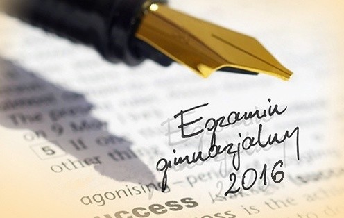 Egzamin gimnazjalny 2016
