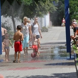 Bramki wodne na Piekarach i Koperniku