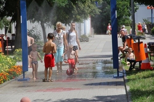 Bramki wodne na Piekarach i Koperniku