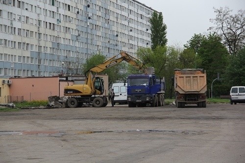 Budujemy parking i drogi na Koperniku
