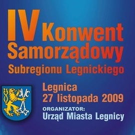 IV Konwent Samorządowy Subregionu Legnickiego zbierze się 27 listopada w Legnicy