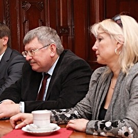 Konsul Generalny Rosji z wizytą u prezydenta Legnicy