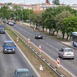Koniec remontu odcinka południowej jezdni al. Piłsudskiego. Wkrótce przebudowa odcinka północnego