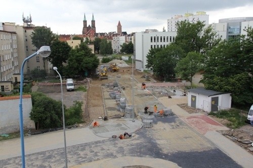 Kolejne etapy prac w rejonie ulicy Wrocławskiej