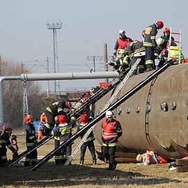 Katastrofa kolejowa. Na szczęście tylko ćwiczebna