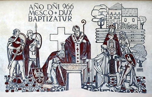 Inscenizacja Chrztu Polski