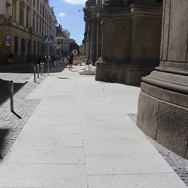 LBO 2016. Chodnik przy kościele św. Jana