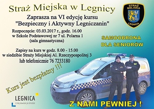 Kurs samoobrony dla seniorów