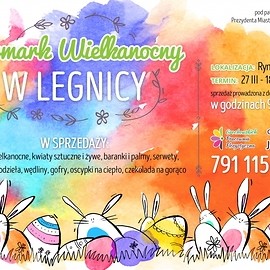 Jarmark wielkanocny na legnickim Rynku