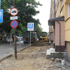 LBO 2017. Chodnik przy ul. Paderewskiego