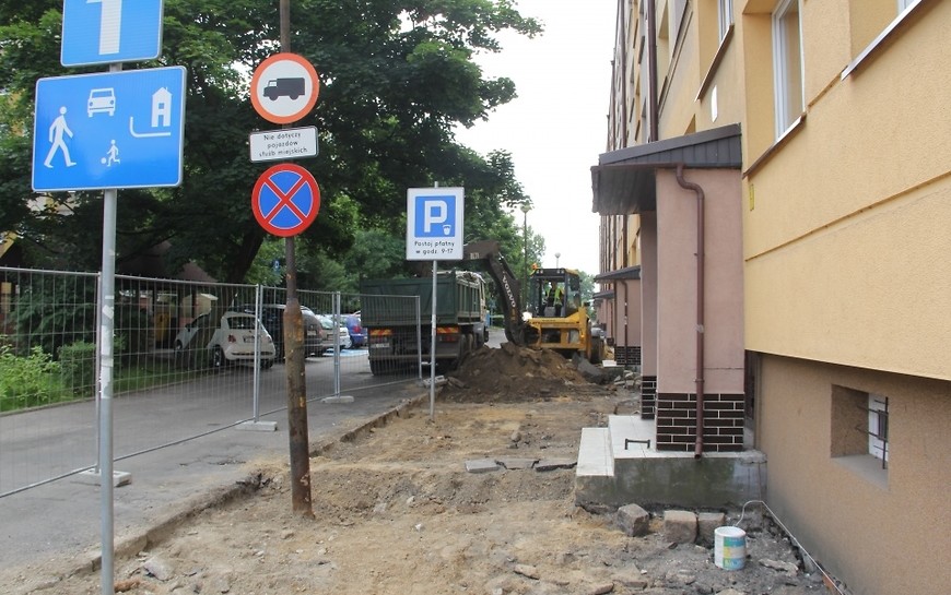LBO 2017. Chodnik przy ul. Paderewskiego