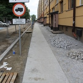 LBO 2017. Chodnik przy ul. Paderewskiego