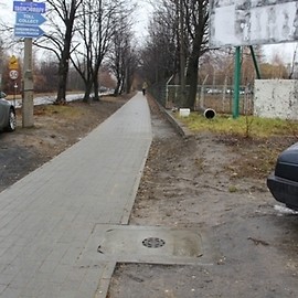 Kolejne nowe chodniki