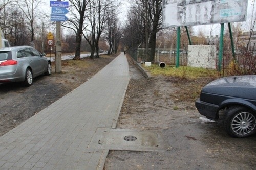 Kolejne nowe chodniki