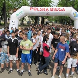 Legniczanie w akcji „Polska Biega 2010”