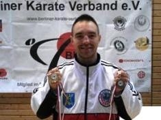 Legnicki karateka Robert Rugier  na podium w Berlinie