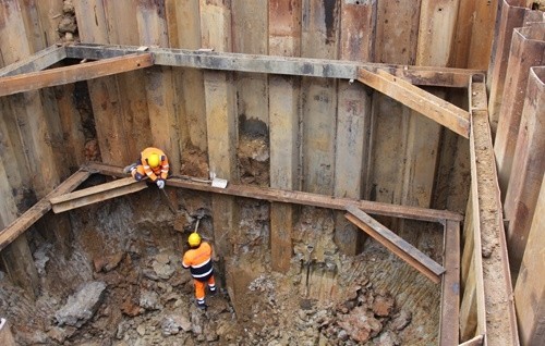 Montaż przepompowni wód deszczowych