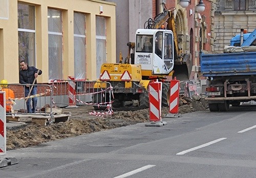 Nowy chodnik na Wjazdowej