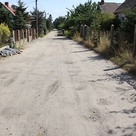 Nowa droga ze sfrezowanego asfaltu