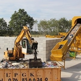 Na składowisku instalacja z górnej półki