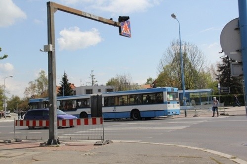 Nowe bezpieczne zebry na ul. Złotoryjskiej