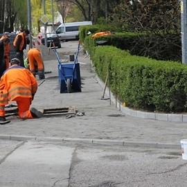 Nowy chodnik na ul. Batorego