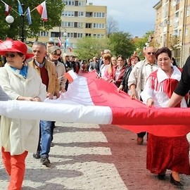 Majówka radośnie i patriotycznie