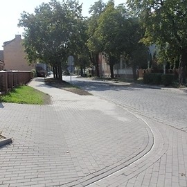 Nowy chodnik przy ul. Słubickiej
