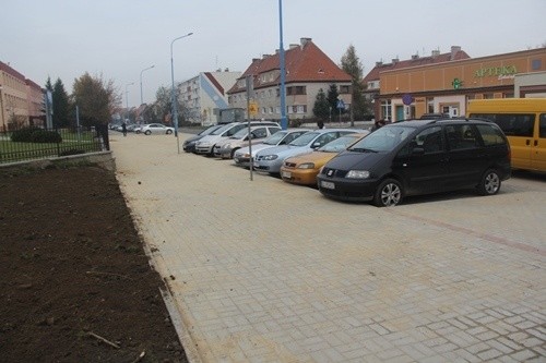 Nowy chodnik przy Marynarskiej
