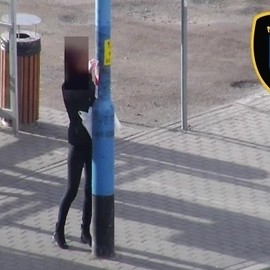 Mandat za plakaty na latarniach