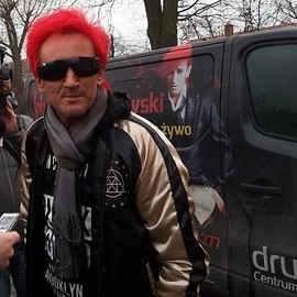Michał Wiśniewski w legnickim domu dziecka