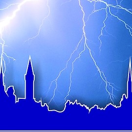 Ostrzeżenie IMGW przed silnymi burzami!